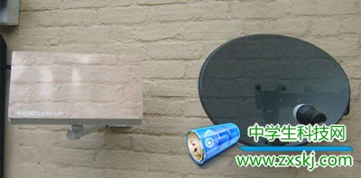 傳統(tǒng)天線與“斯奇思”天線的對比